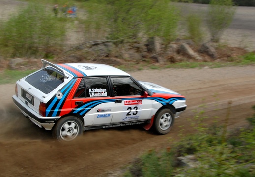 Kaakkoisralli 2009, Hautalahti Vesa, Lancia Delta HF Integrale
