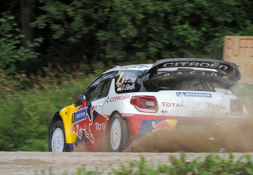  Neste Oil Rally 2011, Loeb Sebastien, Citroen DS3 WRC