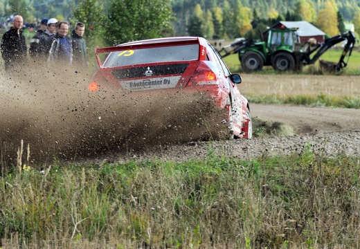 Talotekniikka 10 SM -ralli, Illi Jukka, Mitsubishi Lancer Evo